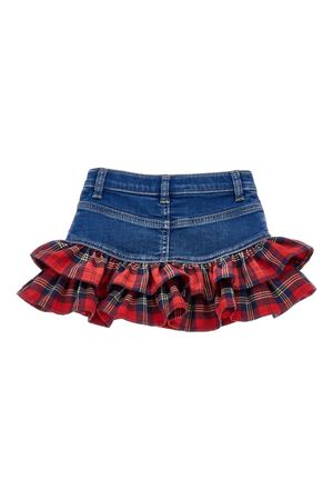 denim cotton skirt MONNALISA KIDS | 39F70260430055